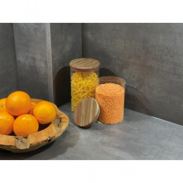 Logotrade promotional giveaway picture of: Borosilicate container ONTARIO 1000 ml