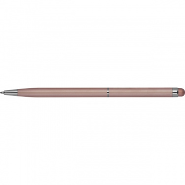 Logo trade promotional items image of: Ball pen with touch function CATANIA