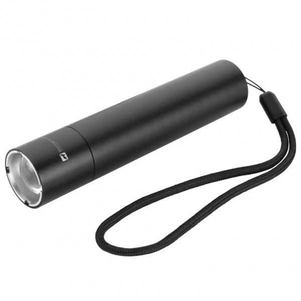 Logo trade advertising products picture of: Flashflight ZAGROS Schwarzwolf