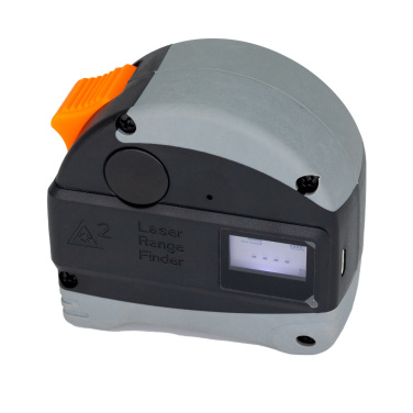 Logo trade business gift photo of: Laser tape measure, RLM62001