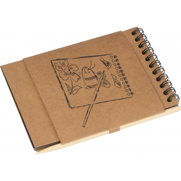 Logo trade business gift photo of: Scratching block INNSBRUCK