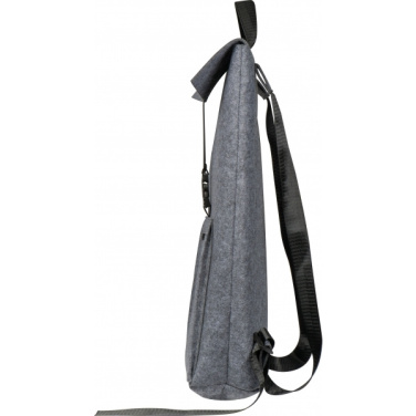 Logo trade promotional product photo of: RPET Felt Backpack BIRMINGHAM