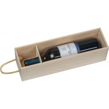 Logotrade promotional item image of: Wine box DAVENPORT