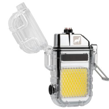 Logotrade advertising product image of: Electrical lighter CALBUCO Schwarzwolf