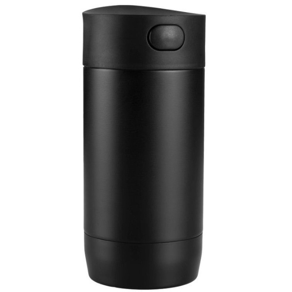 Logo trade promotional merchandise picture of: Thermo mug ADRASAN 240 ml Schwarzwolf