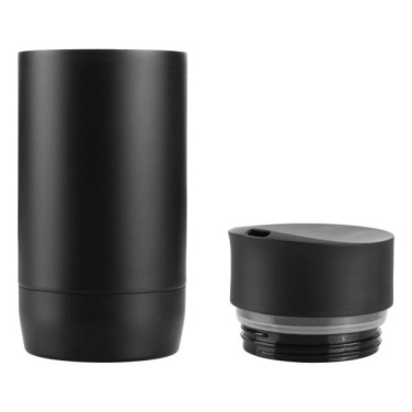 Logo trade corporate gift photo of: Thermo mug ADRASAN 240 ml Schwarzwolf