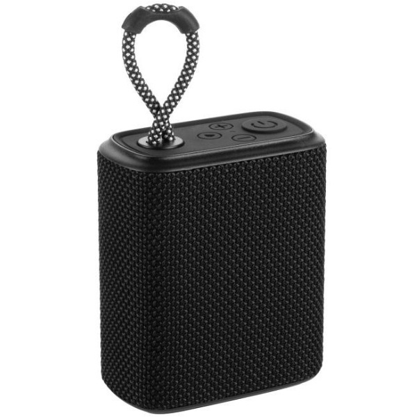 Logotrade corporate gifts photo of: Waterproof bluetooth speaker HARDEOL Schwarzwolf