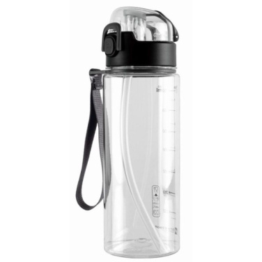 Logo trade promotional gifts picture of: Drinking bottle SEYHAN 900 ml Schwarzwolf