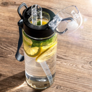 Logo trade promotional gifts picture of: Drinking bottle SEYHAN 900 ml Schwarzwolf