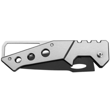 Logo trade promotional merchandise picture of: Folding knife GEDIZ Schwarzwolf
