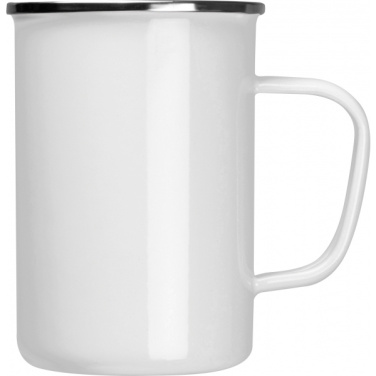 Logotrade promotional merchandise photo of: Enamel cup Adelaine