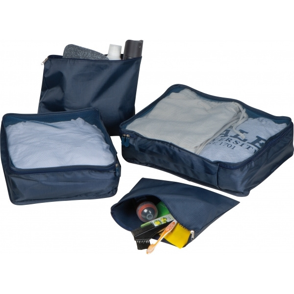 Logo trade promotional items picture of: 4-piece travel set BELMONT