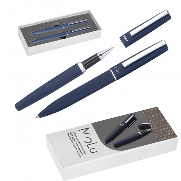 Logotrade business gift image of: Writing set soft touch SAINTE MAXIME MoLu