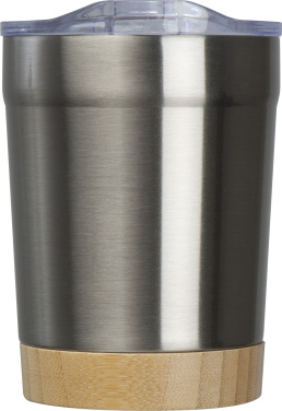 Logo trade promotional giveaways image of: Recycled steel cup Turin