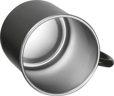 Logo trade promotional items image of: Steel cup Trezzo