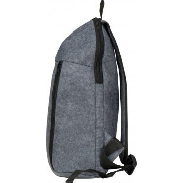 Logo trade advertising product photo of: RPET Backpack Davos