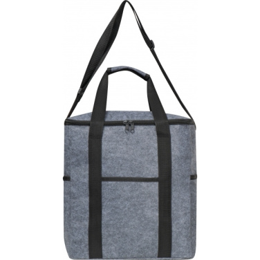 Logo trade business gifts image of: RPET cooler bag Santo Domingo