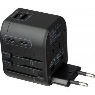 Logo trade promotional giveaway photo of: Travel Adapter Maracena