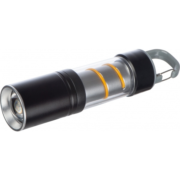 Logo trade promotional giveaways image of: Rechargeable flashlight Tulsa
