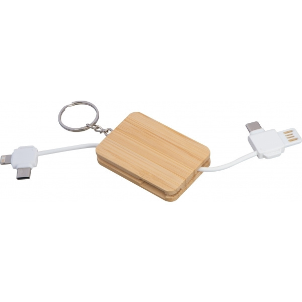 Logo trade promotional merchandise picture of: Keychain Bellevue