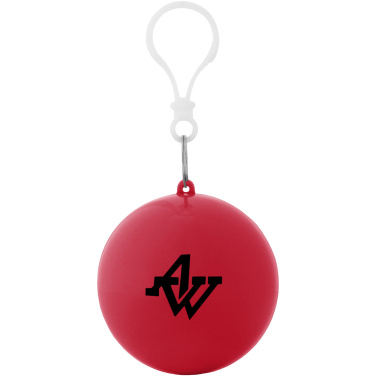 Logotrade business gifts photo of: Xina rain poncho in storage ball with keychain