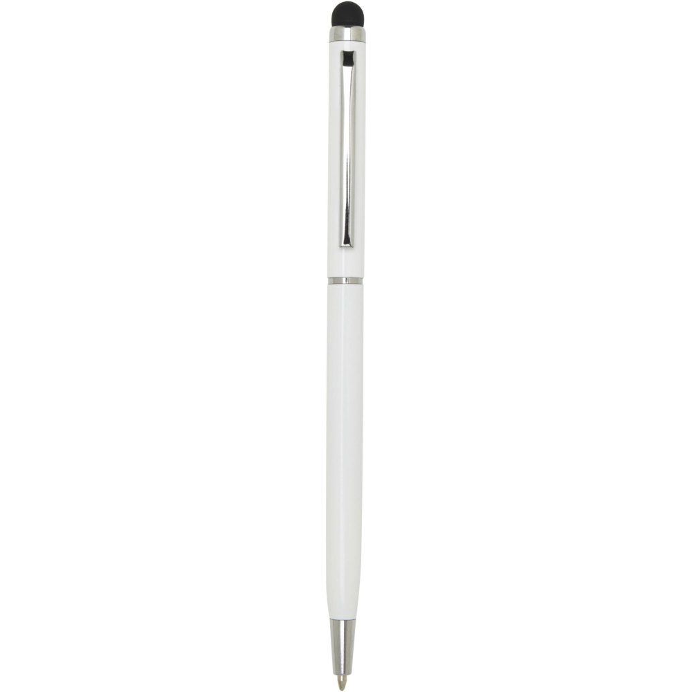 Logo trade advertising products picture of: Ore aluminium ballpoint pen with stylus
