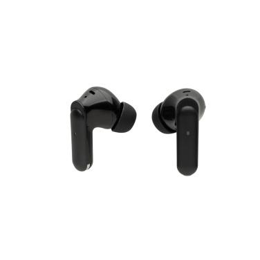 Logotrade promotional gift image of: Airtune RCS recycled plastic ANC earbuds with touch screen