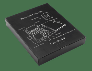 Logo trade promotional gifts image of: HERMANO Power Bank Organizer 54713000