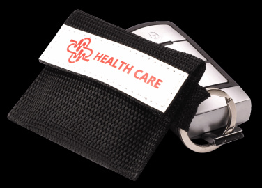 Logo trade business gifts image of: Keyring 1427231