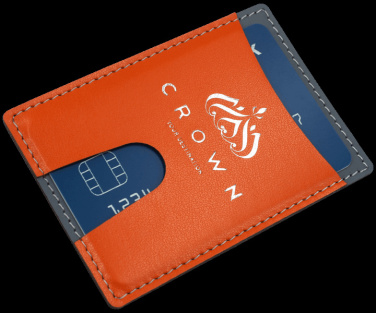 Logo trade promotional items image of: Credit card holder 544119