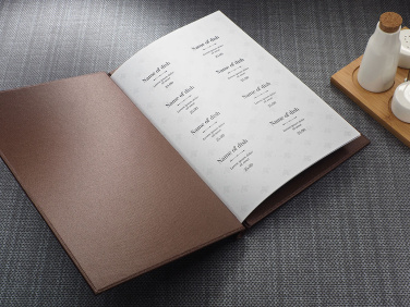 Logo trade promotional gifts picture of: Menu cover 1720280