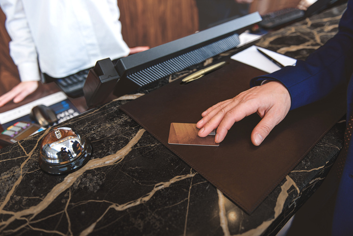 Logotrade promotional item picture of: Reception desk blotter 1131119