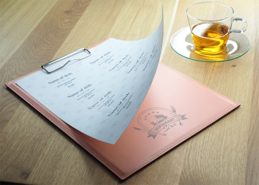 Logo trade promotional merchandise picture of: Clipboard menu 1027094