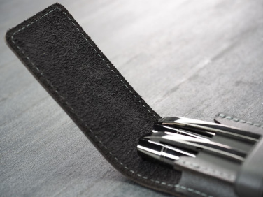 Logo trade promotional merchandise photo of: Pen case 1221131