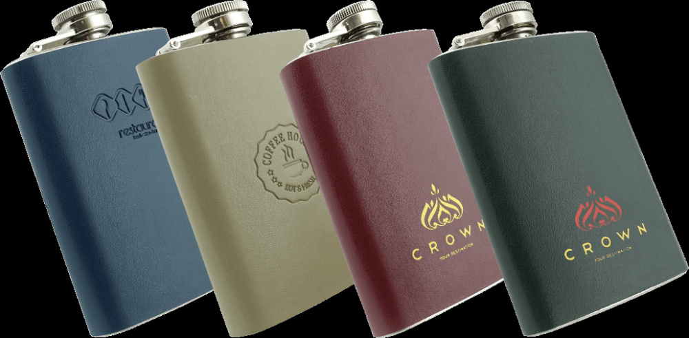 Logo trade promotional merchandise picture of: Hip flask 426119