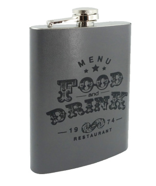 Logotrade corporate gift image of: Hip flask 425119