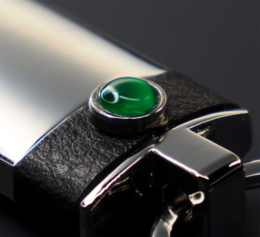 Logo trade business gift photo of: Agate stone Keyring 1297095