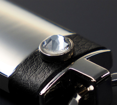 Logo trade promotional items image of: Swarovski Crystal Keyring 908095