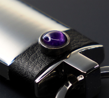 Logotrade corporate gift picture of: Amethyst Keyring 1296095