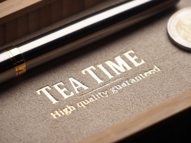 Logotrade promotional giveaway picture of: Wooden desk organiser 1850292