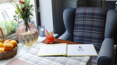 Logo trade promotional gifts picture of: Menu cover 1085119