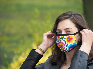 Logo trade corporate gift photo of: MARS cotton mask (size M) 1379165