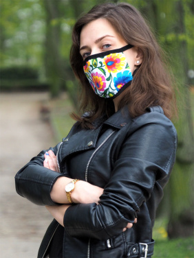 Logo trade promotional gifts picture of: MARS cotton mask (size M) 1379165