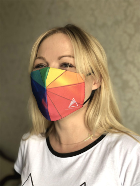 Logotrade business gift image of: VENUS PRO cotton face mask with a pocket an HEPA filter 1378165