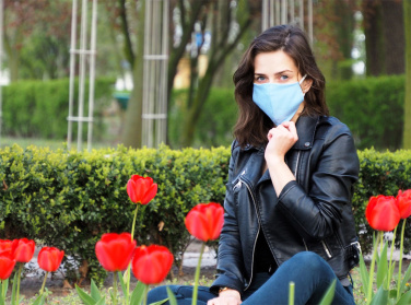 Logotrade promotional merchandise image of: VENUS cotton face mask 1377165