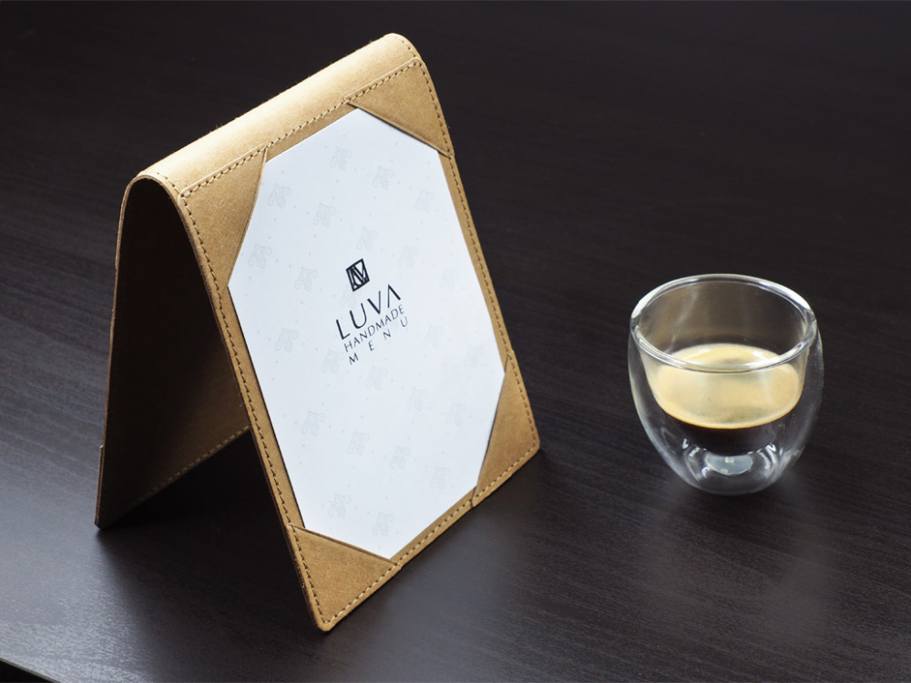 Logo trade advertising products image of: Promo menu 1605106