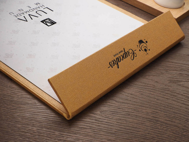 Logo trade promotional giveaway photo of: Menu cover 1241280