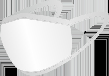 Logotrade promotional product picture of: MARS cotton mask (size L) 1569165