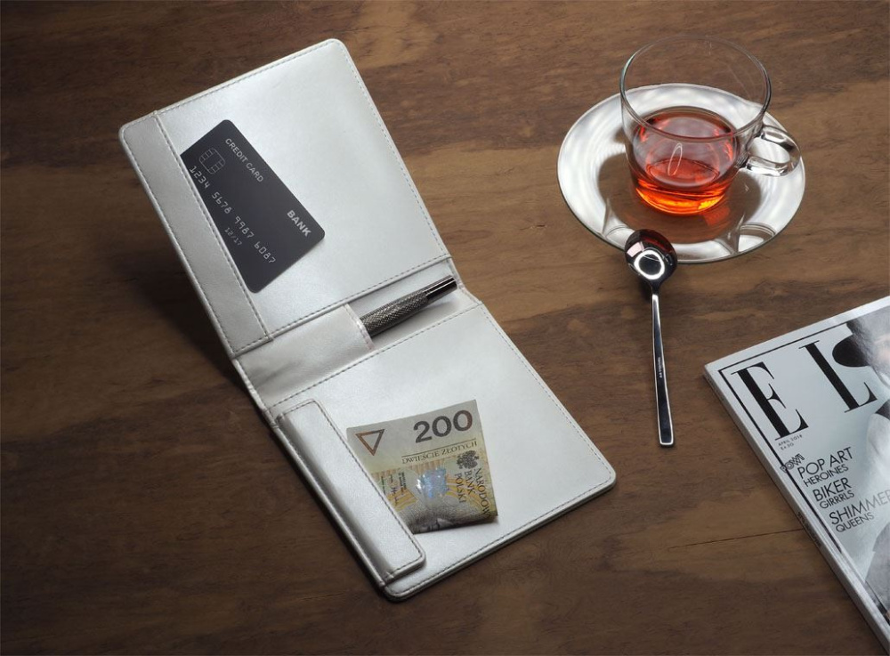 Logotrade promotional giveaway image of: Bill holder 1095119