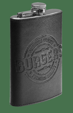 Logo trade promotional gifts picture of: Hip flask 425113